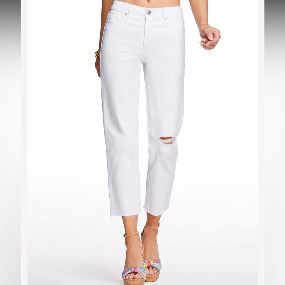 Jessica Simpson spotlight, high-rise, straight crop 30